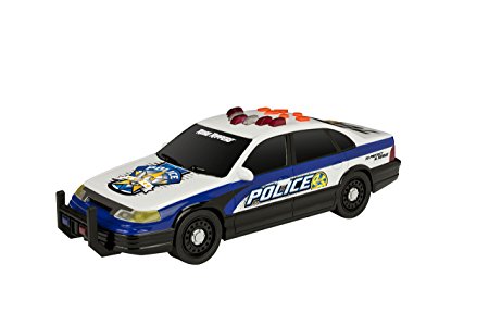 Toy State 14" Rush And Rescue Police And Fire - Police Car