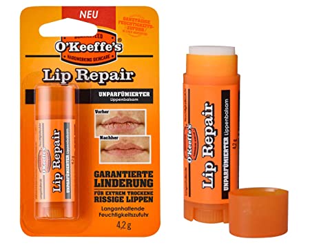 O'Keeffe's Lip Repair UNPARFÜMIERTER Lippenbalsam