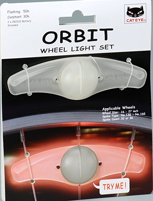 CatEye Orbit Bicycle Spoke Safety Light Kit SL-LD120