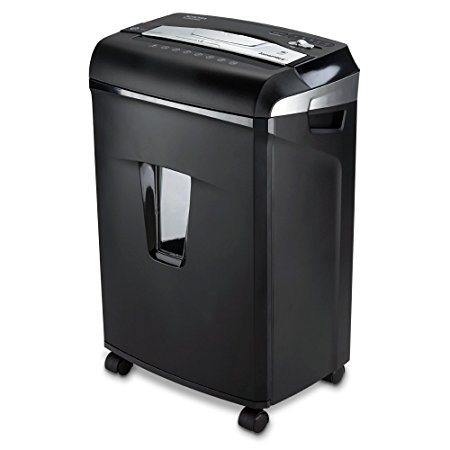 Aurora High Security JamFree AU850MA 8-Sheet Micro-Cut Paper / Credit Card Shredder with Pull-Out Wastebasket