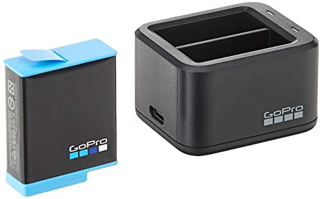 Gopro Dual Battery Charger   Battery Black for Hero 9/ Hero 10 (ADDBD-001-AS)