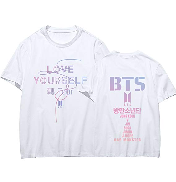 Dolpind Kpop BTS Shirt Merchandise Love Yourself Tear Suga Jung Kook Jimin Tshirt