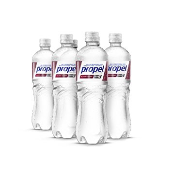 Propel Water Black Cherry Flavored Water With Electrolytes, Vitamins and No Sugar 16.9 Ounces (Pack of 6)