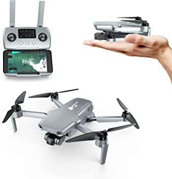 HUBSAN ZINO MINI PRO, 249g Ultraléger et Pliable Mini Drone GPS Quadricoptère, évitement d'obstacles 3D, 4K 30fps HD Caméra, 3 Axes Cardan, 6KM FPV Transmission Vidéo, Temps de vol 40 Minutes(128G)