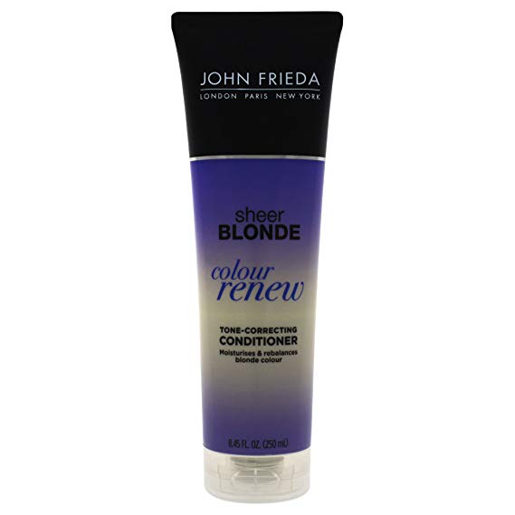 John Frieda Sheer Blonde Color Renew Tone Correcting Conditioner, 8.45 Ounce