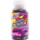 Stacker 3 Metabolizing Fat Burner with Chitosan Capsules 100-Count Bottle