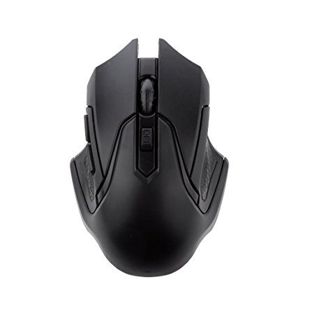 Magideal RC 51004745 2.4GHz 3200DPI Wireless Mouse Optical Gaming Mouse Mice For Computer Laptop,Black