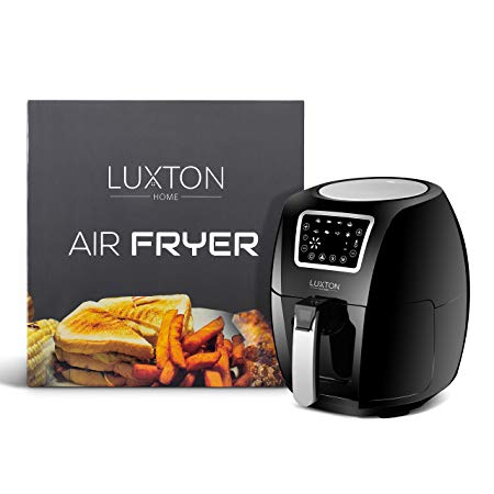 Luxton Home Digital Hot Air Fryer Cooker – Family Size XL 5.8 Qt Electric Fryer