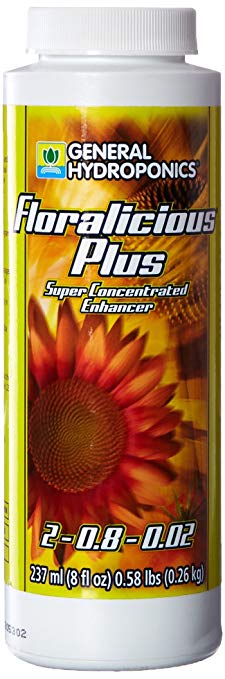General Hydroponics Floralicious Plus for Gardening, 8-Ounce