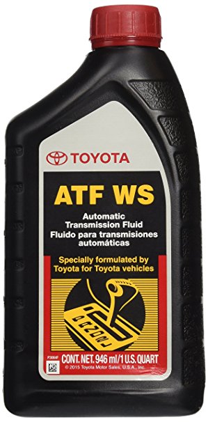 Genuine Toyota Lexus Automatic Transmission Fluid 1QT WS ATF World Standard (4 Pack)