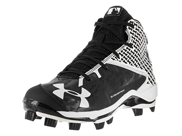 Under Armour Men's Deception Mid TPU Baseball Cleat