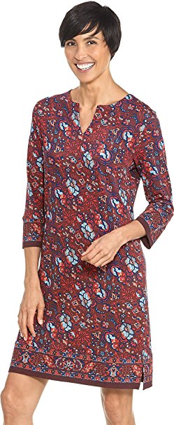 Coolibar UPF 50  Women's Oceanside Tunic Dress - Sun Protective