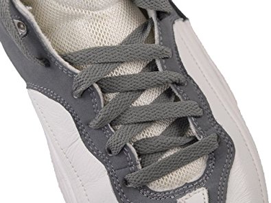 Flat Shoelaces 36",45",54" Athletic "D/Gray" sneaker 1pair