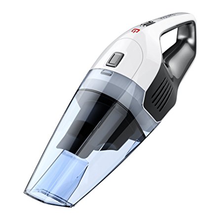 Holife Handheld Cordless Vacuum, Hand Car Pet Hair Cleaner 14.8V Lithium with Quick Charge Tech and Cyclonic Suction