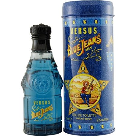 Versace Blue Jeans Eau De Toilette Spray 2.5 oz Male Cologne