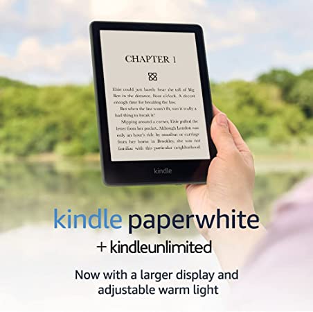 Kindle Paperwhite (16 GB) – Now with a 6.8" display and adjustable warm light   3 Months Free Kindle Unlimited (with auto-renewal) – Agave Green