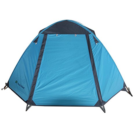 STAR HOME Outdoor Waterproof Ripstop Double Layer 2 Person Camping Tent