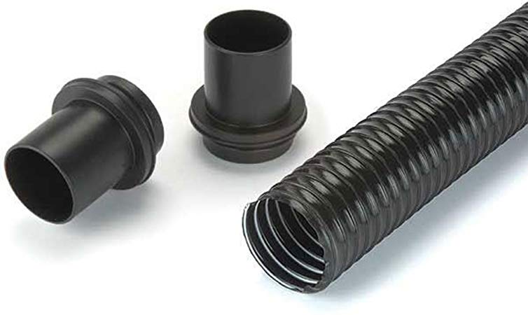 WoodRiver 2-1/2" x 10' Hose with End Fittings