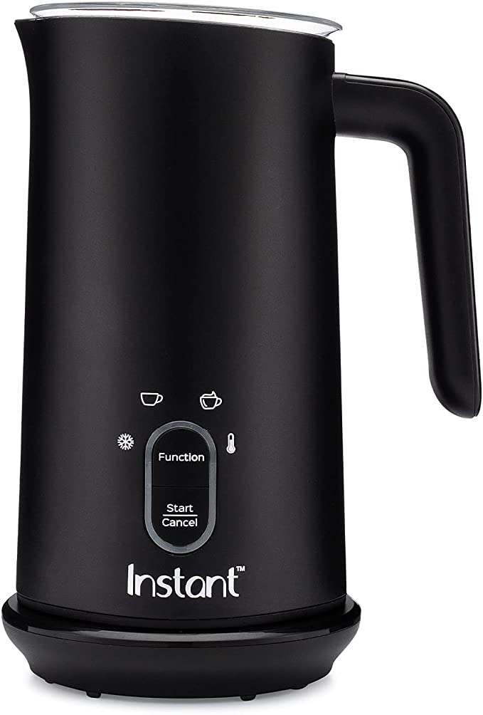 Instant Pot Instant Pod Milk Frother, Warm up to 10 oz of Your Favorite, Black