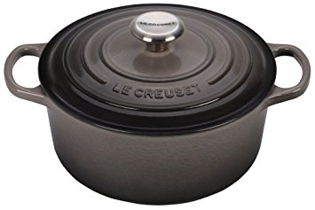 Le Creuset Enameled Cast Iron Signature 4.5QT. Round Dutch Oven - Oyster