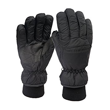 JJseason Men's Winter Gloves Fashion Outdoor Gloves Warm Waterproof Gloves Cycling Biking Gloves Snowmobile Snowboard Ski Gloves Athletic Gloves Mittens