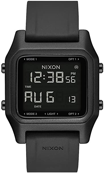 NIXON Staple 22mm PU/Rubber/Silicone Band 38mm Face