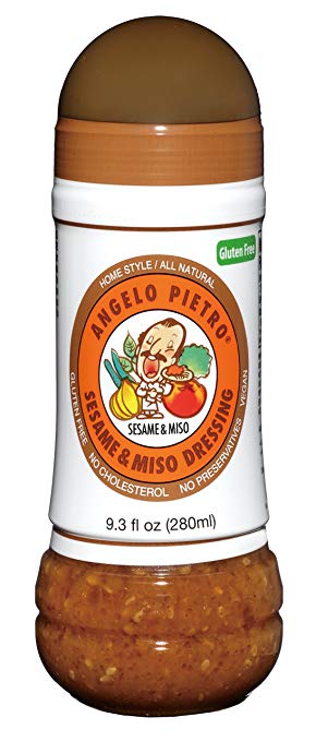 Angelo Pietro Dressing, Sesame and Miso, 9.3-Ounce