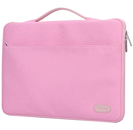 ProCase 14-15.6 Inch Laptop Sleeve Case Protective Bag for 15" MacBook Pro 2016, Ultrabook Notebook Carrying Case Handbag for 14" 15" ASUS Acer Lenovo Dell HP Toshiba Chromebook Computers -Pink