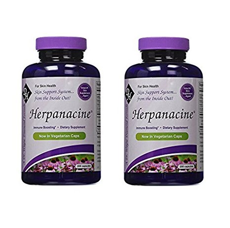 Diamond Herpanacine, Herpanacine Skin Support 200 Cap (Pack of 2)