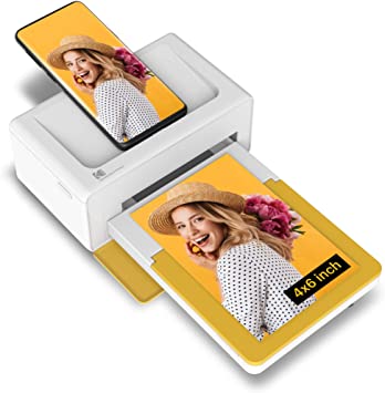 Kodak Dock Plus Instant Photo Printer – Bluetooth Portable Photo Printer Full Color Printing – Mobile App Compatible with iOS and Android – Convenient and Practical