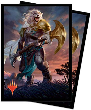 Ultra PRO Magic: The Gathering M20 Ajani, Strength of The Pride Deck Protector Sleeves (100 ct.)