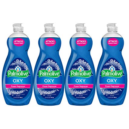 Palmolive Ultra Dish Liquid, Oxy Power Degreaser - 32.5 fluid ounce, 4 Count