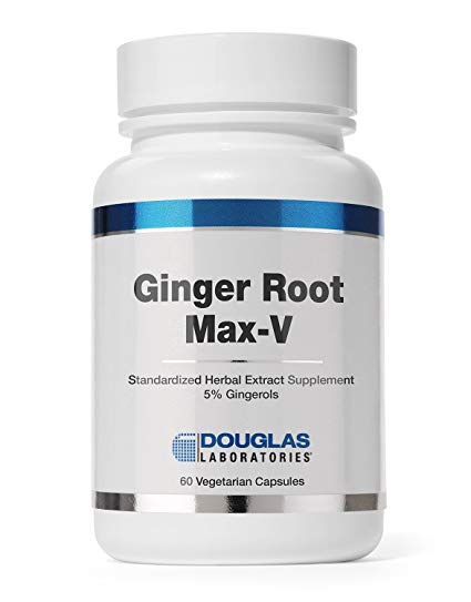 Douglas Laboratories - Ginger Root Max V Revised - Standardized Ginger Root Formula for Digestive Support - 60 Capsules