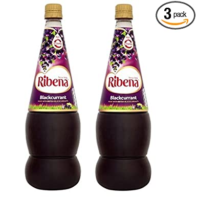 Ribena Blackcurrant Drink, 28.74 Ounce (Pack of 3)