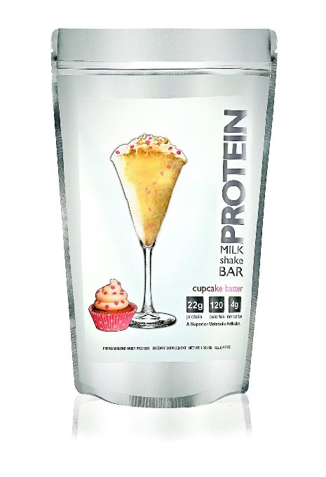 Protein Milkshake Cupcake Batter Whey Protein Powder, 1.06 lb