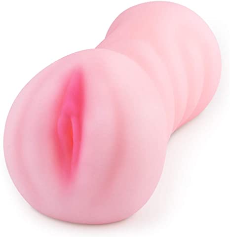 Male Masturbator Pocket Pussy 3D Realistic Textured Tight Vagina Stroker, Adult Man Masturbation Cup Flexible Soft Internal Channel Lifelike Labia Sex Toy for Men and Couple Fun