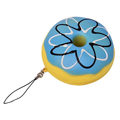 leyouyou520 Jumbo Squishy Bread Scented Donut Toy,  3.9-Inch,  1 Piece