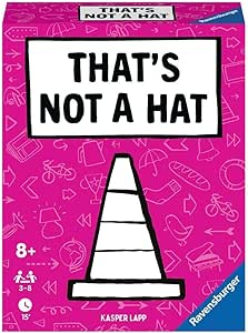 Ravensburger - 20954 That's not a hat - Party Game, Card Game for 3-8 People, Fun Entertainment from 8 Years