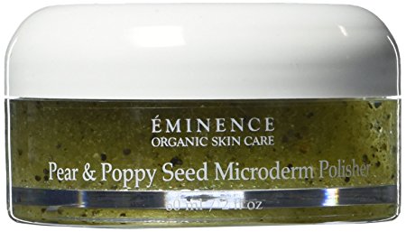 Eminence Organic Skincare. Pear & Poppy Seed Microderm Polisher 2.0 oz.