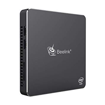 Mini Computer,Beelink T45 Fanless Mini PC Desktop 8GB DDR3/128GB SSD Ultra-Thin Windows 10 Intel Celeron J4205 Processor (up to 2.6GHz),Dual HDMI,2.4G 5.8G Dual WiFi,Gigabit Ethernet,BT 4.0