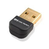 Cable Matters Gold Plated Bluetooth 40 Low Energy USB Adapter for Windows 8187VistaXP in Black