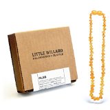 Little Willard Baltic Amber Teething Necklace Honey Raw