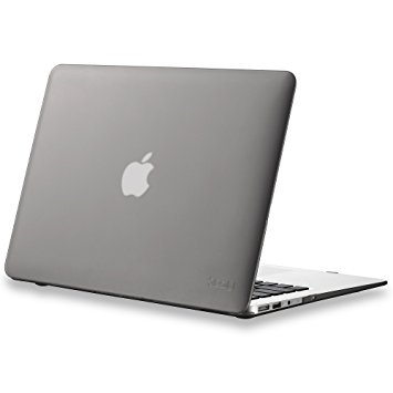 Kuzy - AIR 13-inch GRAY Rubberized Hard Case for MacBook Air 13.3" (A1466 & A1369) (NEWEST VERSION) Shell Cover - Gray