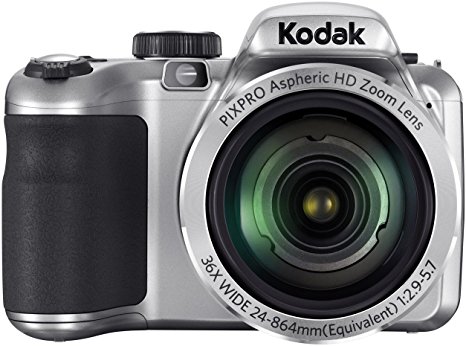 Kodak AZ361-WH PIXPRO Astro Zoom 16 MP Digital Camera with 36X Opitcal Zoom and 3" LCD Screen (White)