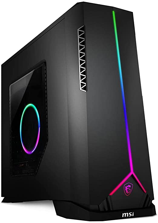 MSI Aegis SE Gaming Desktop, Intel Core i5-10400F, GeForce GTX 1660 Ti, 16GB Memory, 240GB SSD   1TB HDD, WiFi 6, VR-Ready, Windows 10 Home Plus (10SI-211US)