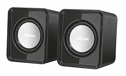 Trust Leto 2.0 Compact PC Speakers for Computer and Laptop, 6 W, USB Powered