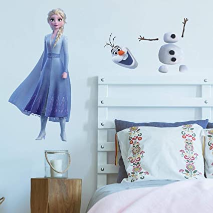 RoomMates Disney Frozen 2 Elsa and Olaf Peel and Stick Wall Decals