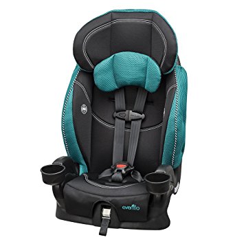 Evenflo Chase LxHarnessed Booster Car Seat, Asher