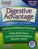 Digestive Advantage Probiotic Dietary Supplement Lactose Defense Formula 32 Count