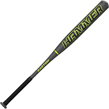 Easton Hammer Slowpitch Softball Bat, Power Loaded, 12 in Barrel, Approved for All Fields